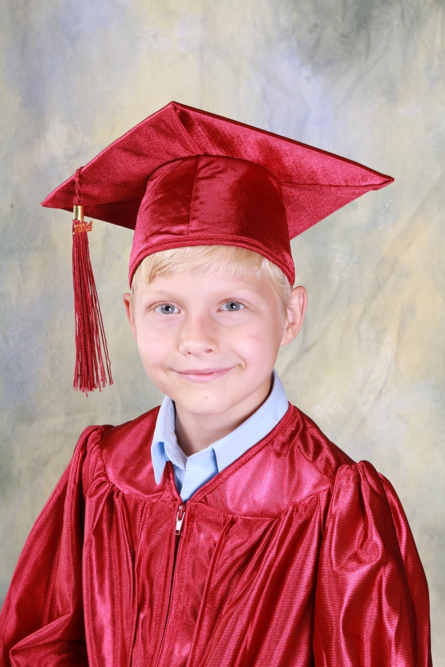 Education graduate happy