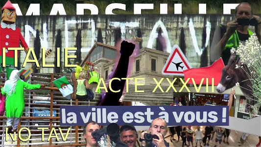 Acte 37 Gilets jaunes Marseille + NO TAV Italie photo