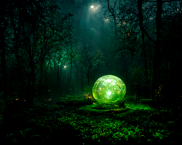 'The Sphere in the Forest' photo