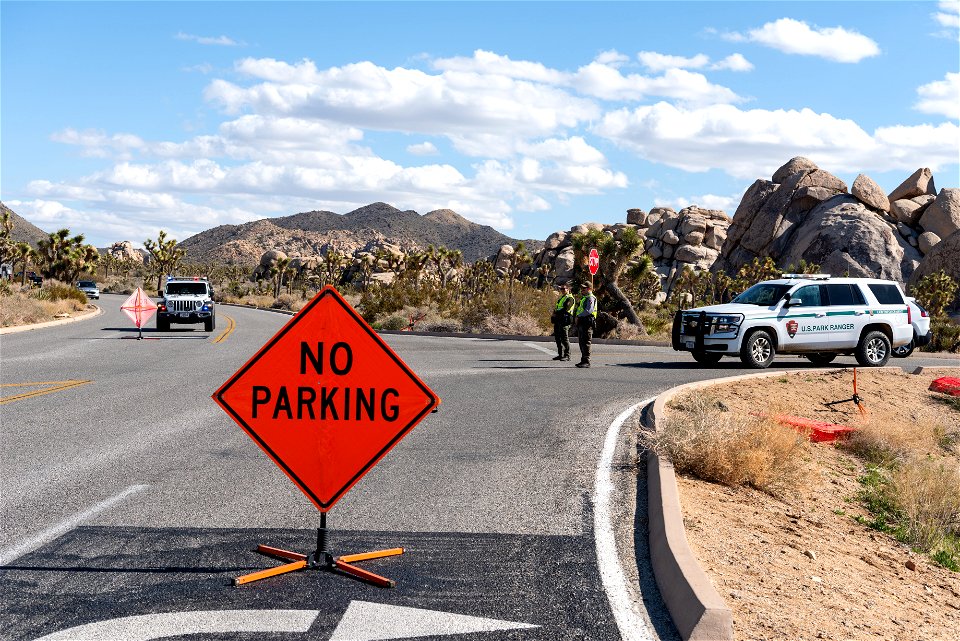 Keys View Road Closure