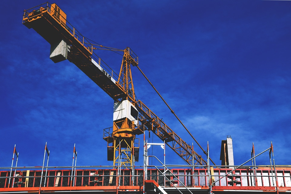 Construction Site Crane