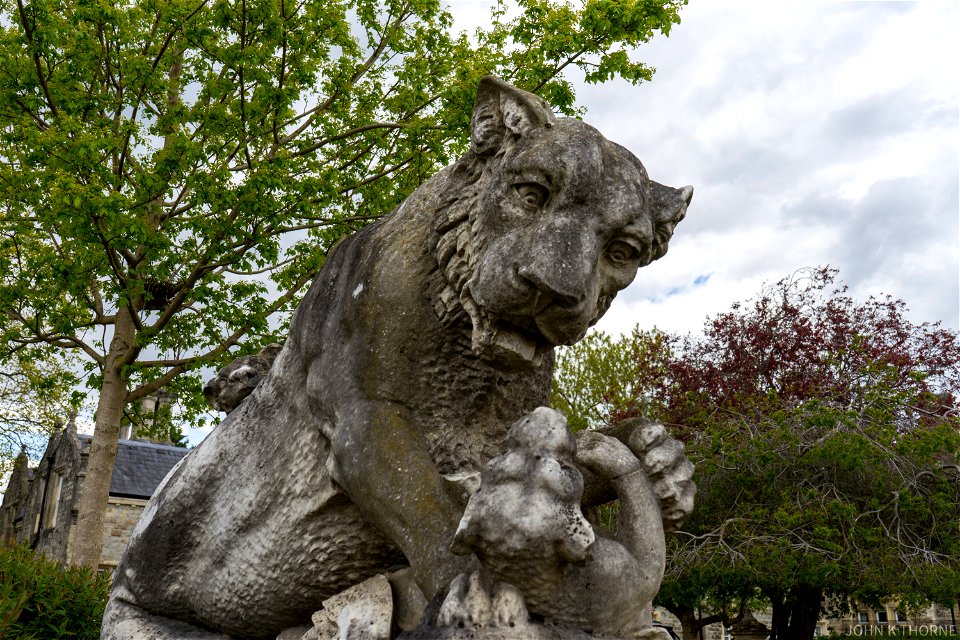 The Lions of Preston Hall