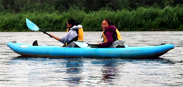 kayaking