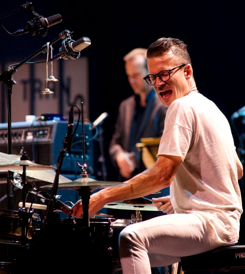 Transition Festival Tivoli Vredenburg Utrecht 14 april 2018 - Phronesis & New Rotterdam Jazz Orchestra, Anton Eger
