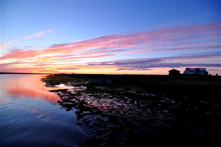 Sunrise at old Chevak photo