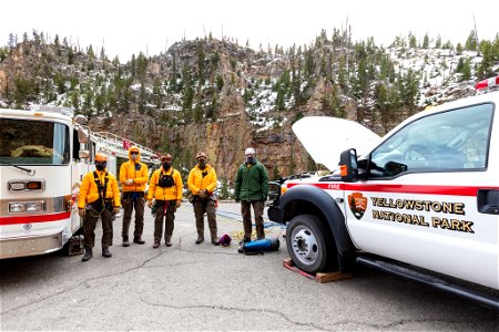 Yellowstone Search & Rescue Team training near Mammoth (11)