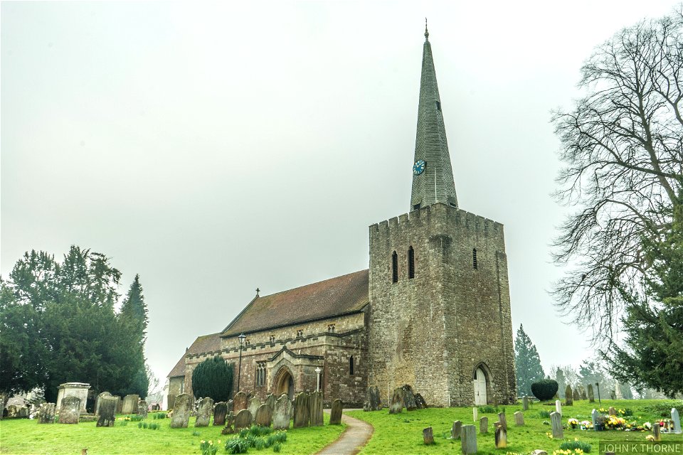 Parish Church of St Mary the Virgin A Grade II* Listed Building in West Malling, Kent