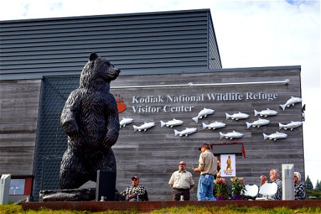 Kodiak Bear Sculpture Ceremony