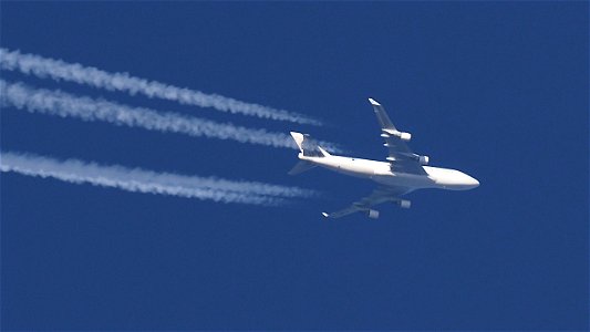 Boeing 747-412(BCF) OO-ACE Challenge Airlines - Liege to Tel Aviv (35000 ft.).jpg photo