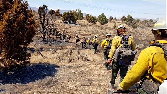 2021 BLM Fire Employee Photo Contest Category: Crews photo