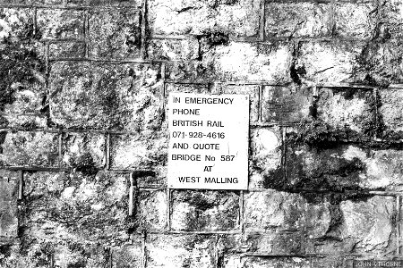 OLD FORGOTTEN BRITISH RAIL SIGN