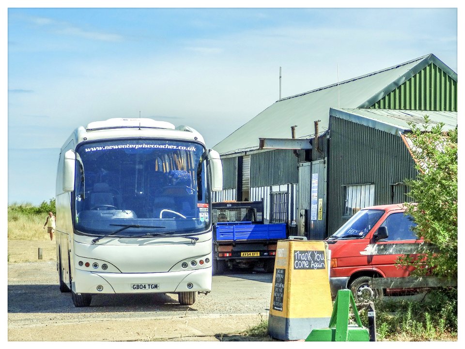Hovercraft works Bembridge Harbour St Helens