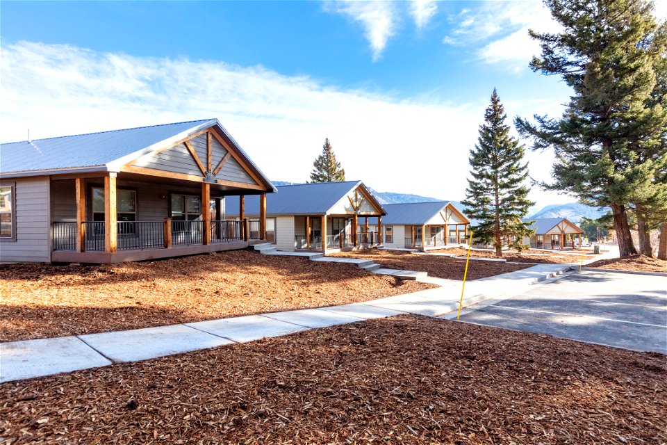 YACC Camp Housing Project: completed camp views (2)
