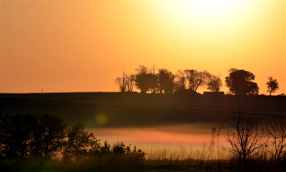 A colorful sunrise