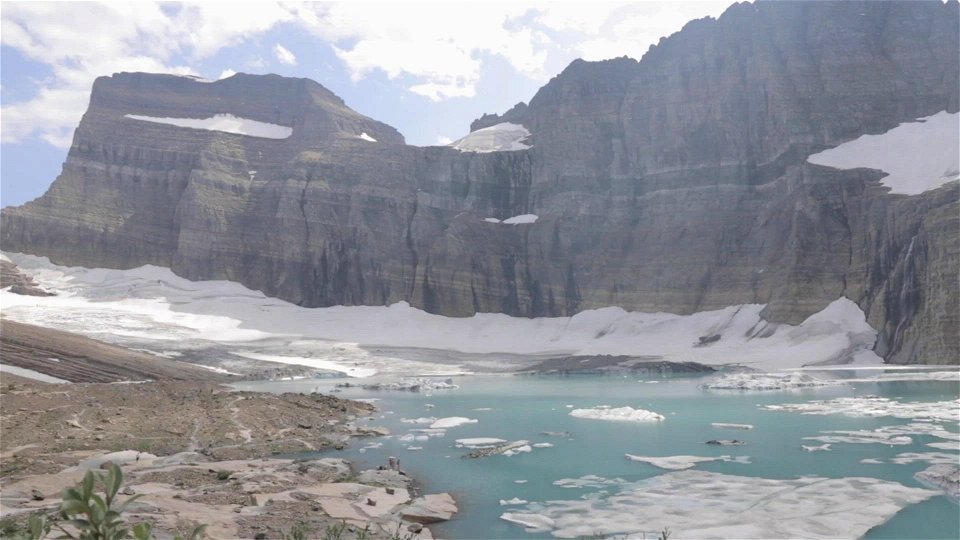 GRINNELL GLACIER LANDSCAPE B FOOTAGE photo