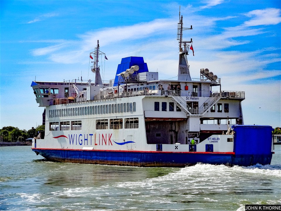 Isle of Wight Ferry ST Helen