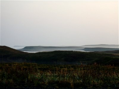 Morning mist at Grant Point