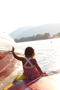 Summer water peaceful