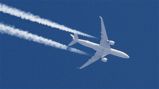 Airbus A350-941 ET-ATY Ethiopian Airlines Brussels to Addis Ababa (36400 ft.)