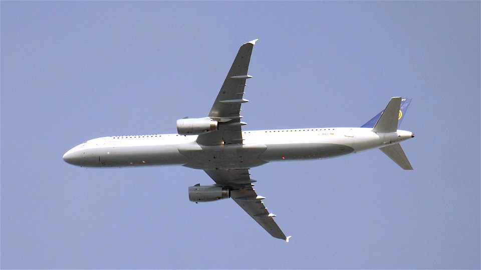 Airbus A321-231 D-AIDT Lufthansa from Ibiza (8000 ft.) photo