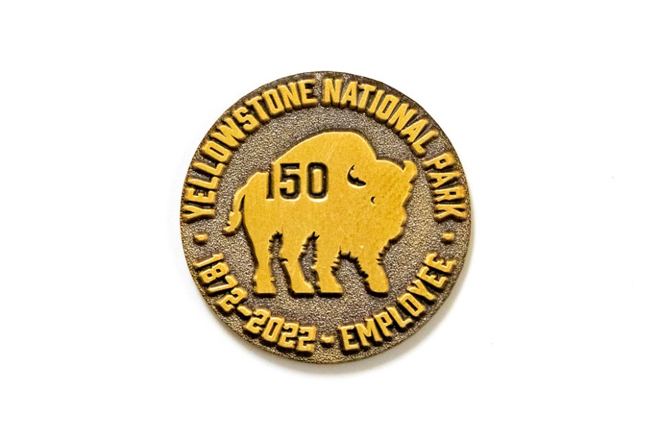 150th Anniversary NPS employee uniform pin