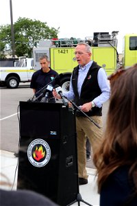 DOI Sec Haaland visiting NIFC 2022