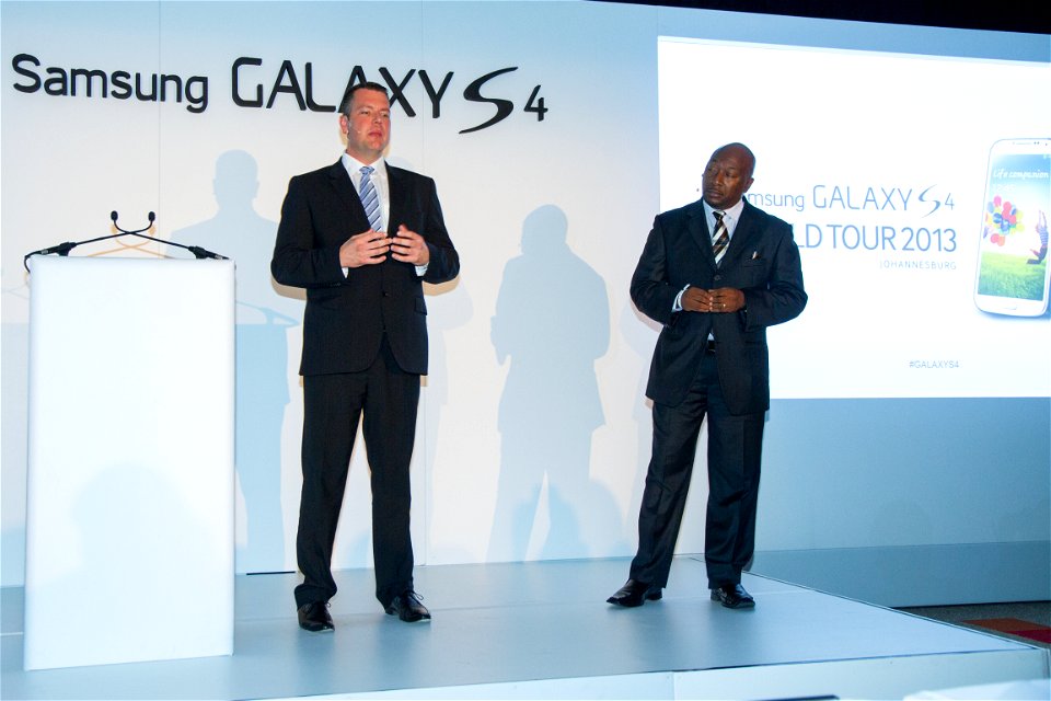 Samsung Galaxy S4 launch, Sandton