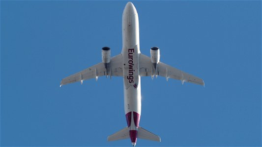 Airbus A320-214 D-ABHC Eurowings from Palma de Mallorca (8500 ft.)