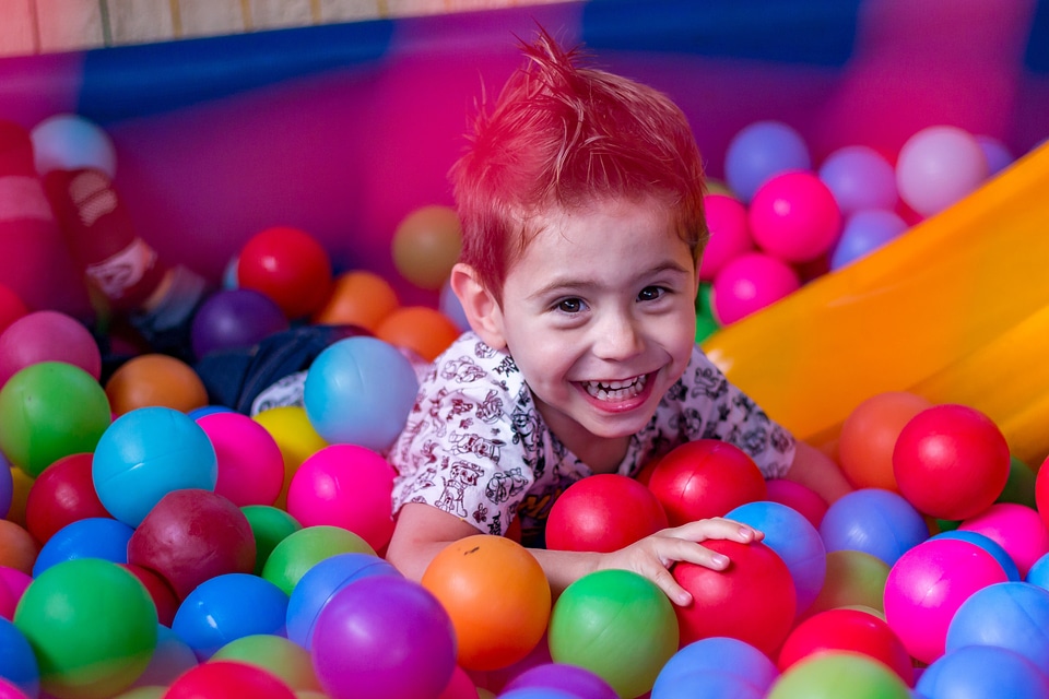 Child Boy Playing photo