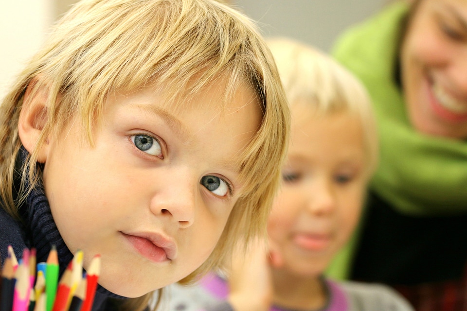 Boy At School photo