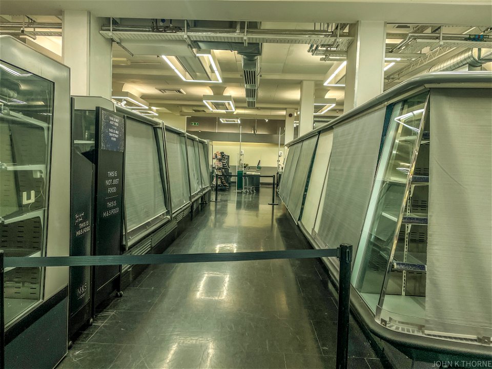 Marks & Spencer Week Street Maidstone. Store, Cafe, & Food Hall. Closing Down January 2022. Set of 8 Photos for memories.