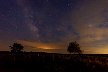 Early Night Sky at Big Meadows photo