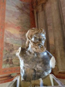 Statue with Roman Eyes Palazzo Altemps Rome Italy