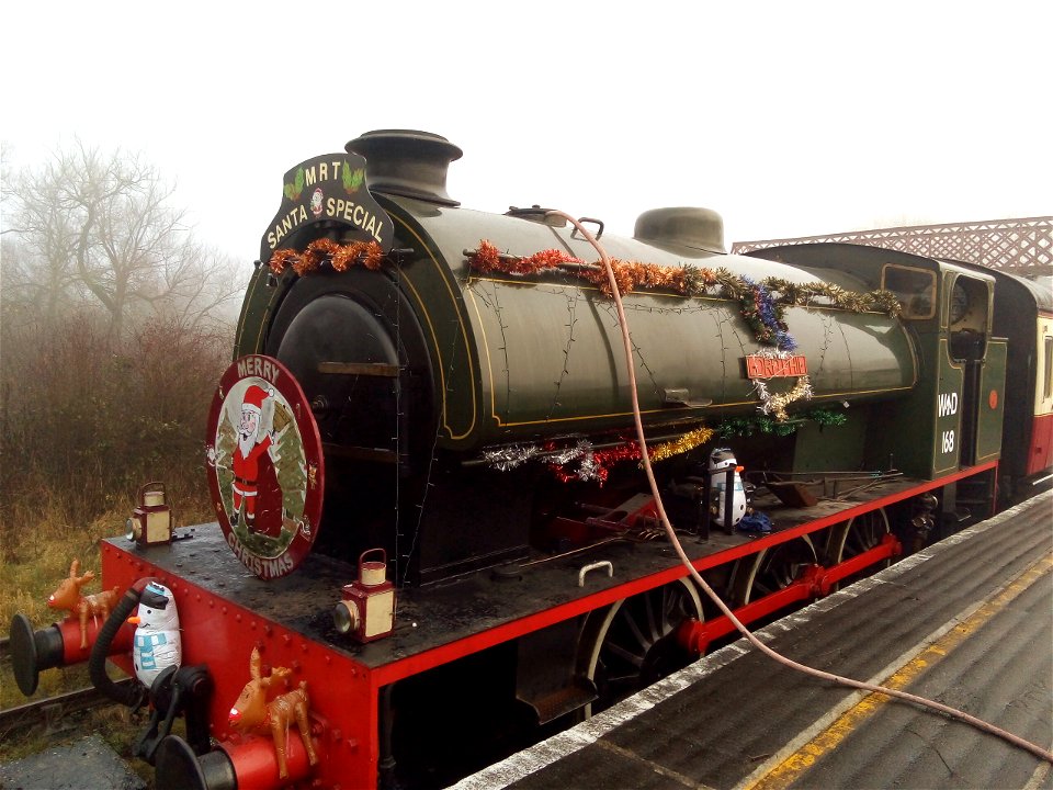 WD 168, 'Lord Phil' at Butterley Station,