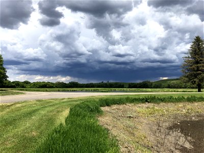 Storm Clouds Approach Hatchery photo