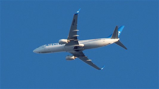 Boeing 737-85P EC-MQP Air Europa from Madrid (12000 ft.)