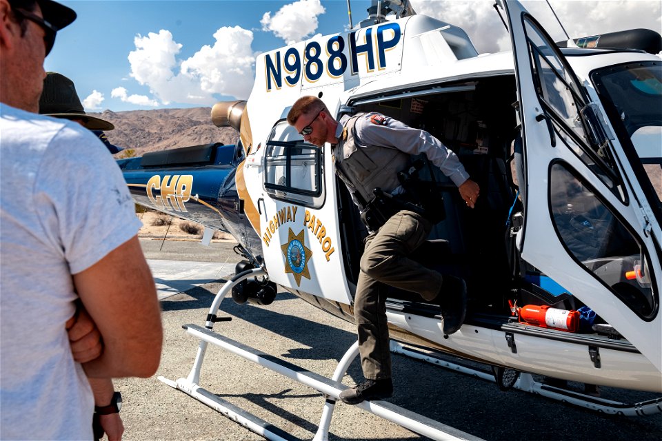 Joshua Tree Search and Rescue training with California Highway Patrol (CHP)