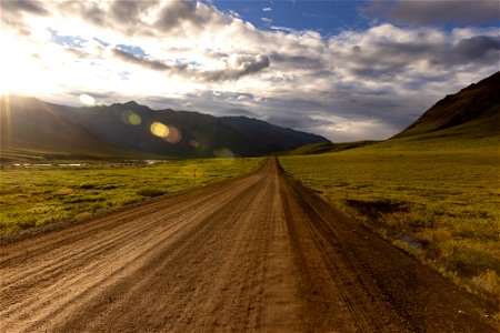 Dalton Highway after the storm photo