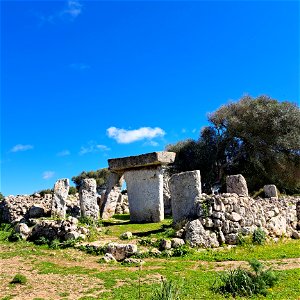 From full circle  Talaiotic de Talati de Dalt Menorca Spain.