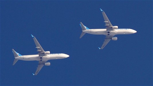 Boeing 737-85P EC-MXM Air Europa to Madrid (19000 ft.) photo