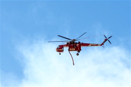 Air Operations for the Elk Fire