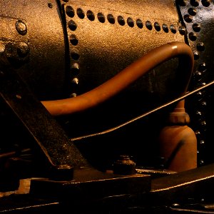 Detail, 1837 Locomotive by Baldwin