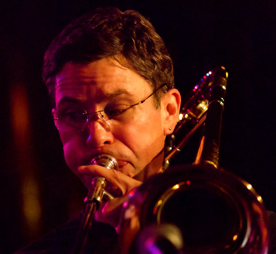 Marty Ehrlich & Ray Andersen Quartet 10 maart 20211 Schuttershof Middelburg - Ray Anderson