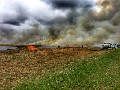 2021 USFWS Fire Employee Photo Contest Category: Fuels Management photo