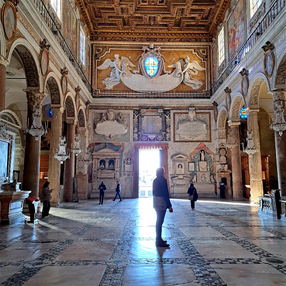 Main Nave  Santa Maria in Aracoeli  Rome Italy