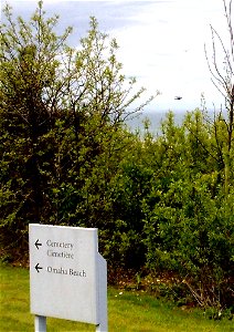 Cimetiere Americain, The Normandy American Cemetery and Memorial , Omaha Beach , Colleville-sur-Mer , Normandy , France