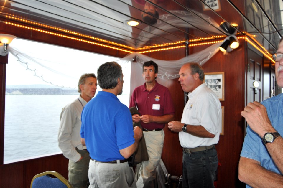 Pat Collins, John Lingren, Dave Warburton and Charlie Wooley. USFWS Photo.