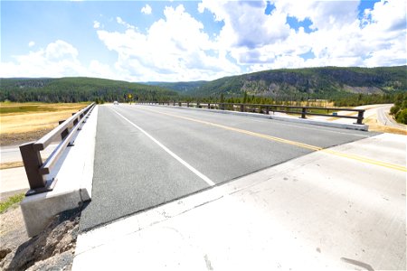 Old Faithful Overpass Project completed photo