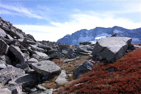 Mountain walk photo