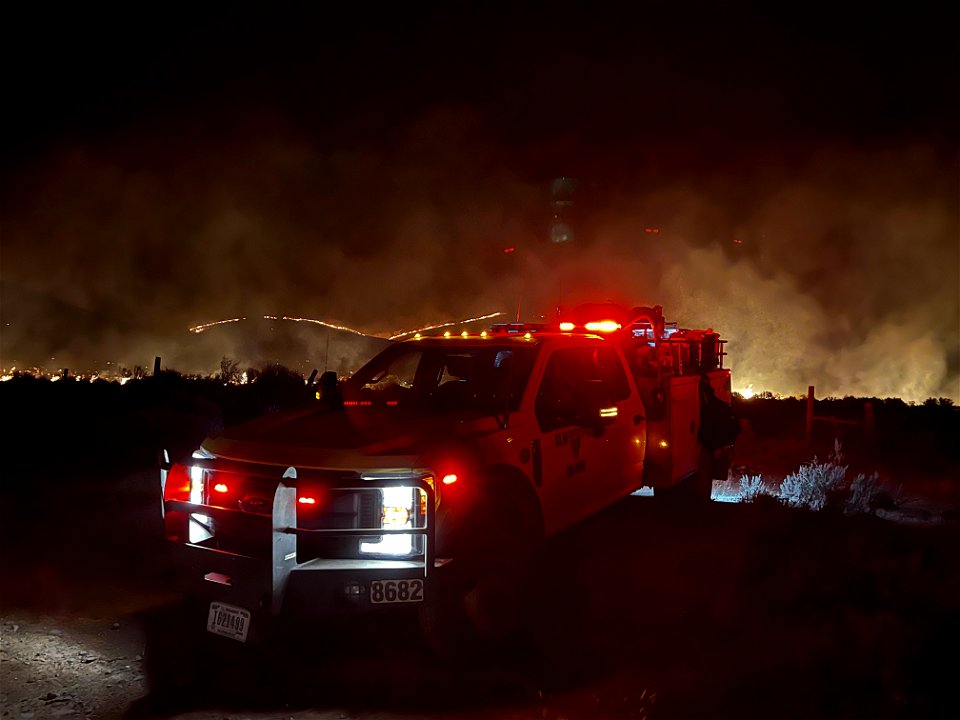 2022 BLM Fire Employee Photo Contest Category - Engines photo